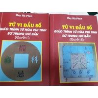Tử vi đẩu số Phi tinh - Lương Nhược Du Phái (Bộ 2 tập tổng hơn 800 trang)