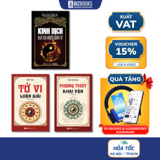 Combo 3 Sách Kinh Dịch – Tử Vi – Phong Thủy: Đạo Người Quân Tử + Tử Vi Luận Giải + Phong Thủy Khai V