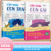 Sách - Combo 2 Quyển: Cẩm Nang Con Trai & Cẩm Nang Con Gái - Sách Gối Đầu Giường Cho Con Trai, Con G