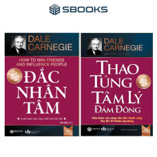 Sách - Combo 2 Cuốn Đắc Nhân Tâm + Thao Túng Tâm Lý Đám Đông - SBOOKS