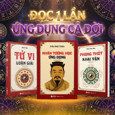 Combo 3 Sách Huyền Học Đỉnh Cao – Nhân Tướng | Tử Vi | Phong Thuỷ